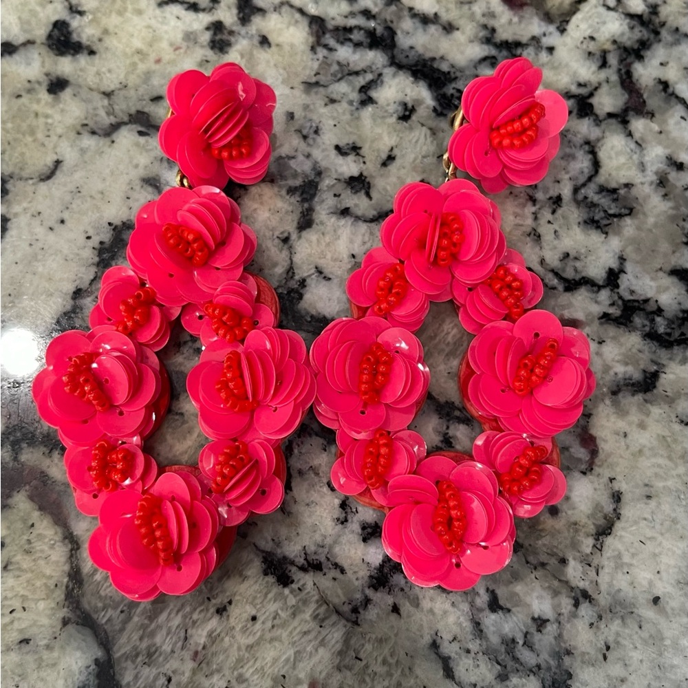J.Crew Sequin Earrings